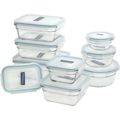 Tempered Glass Freezer Containers